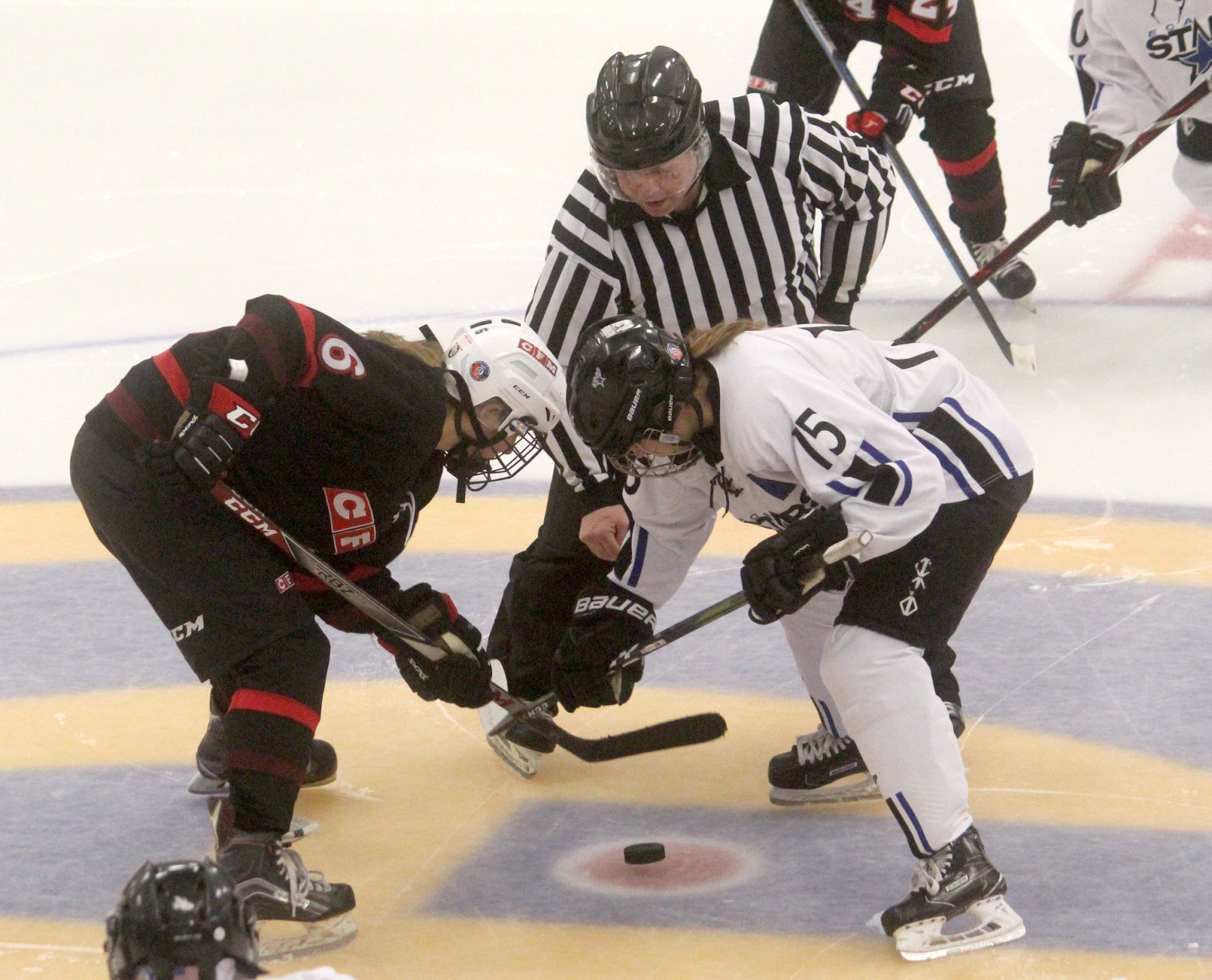 Chi-Hi/Menomonie girls hockey at Eau Claire Area 12-13-18